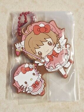 *3 for $30* Cardcaptor Sakura X Sanrio Rubber Strap - Clamp - Keyring Charm